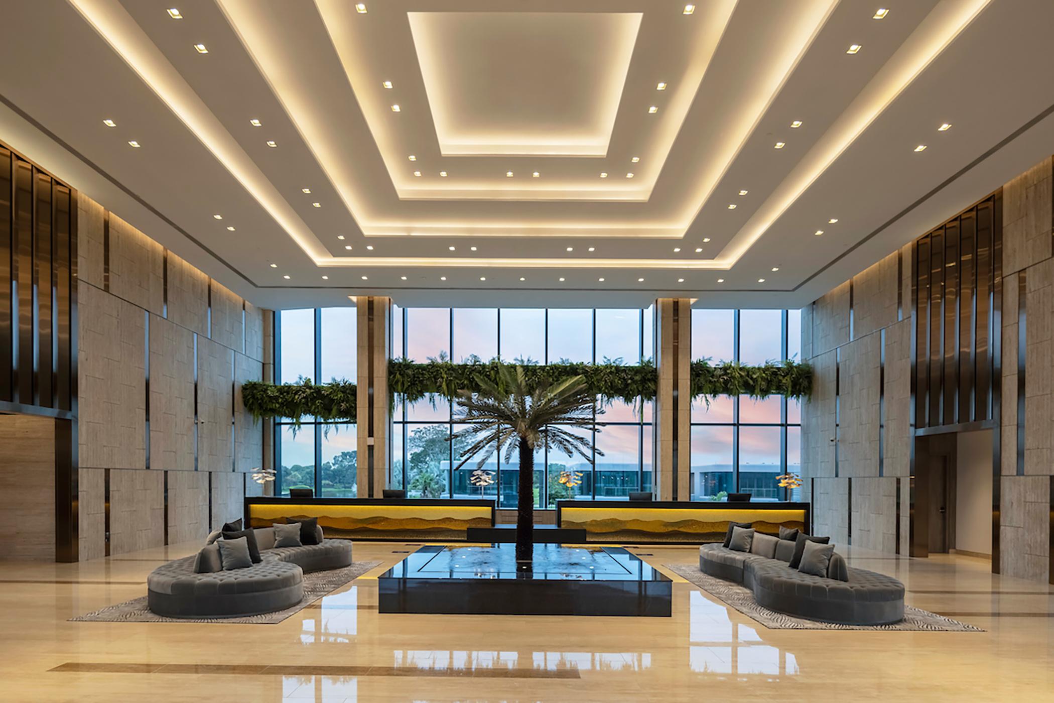 Dusit Thani Laguna Szingapúr Kültér fotó Lobby
