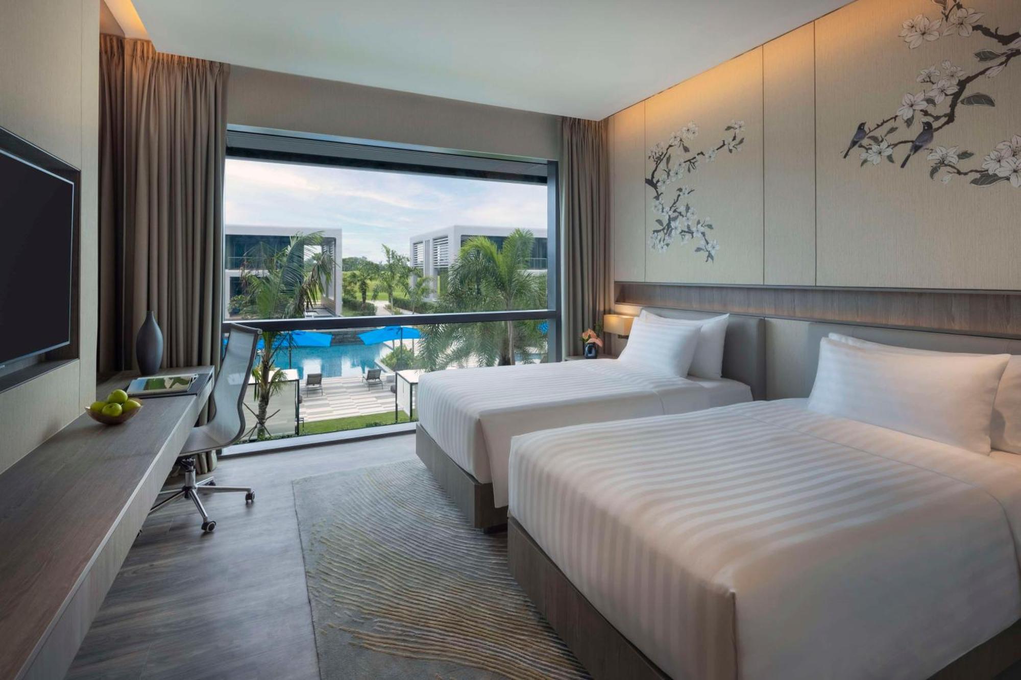 Dusit Thani Laguna Szingapúr Kültér fotó Deluxe Pool View